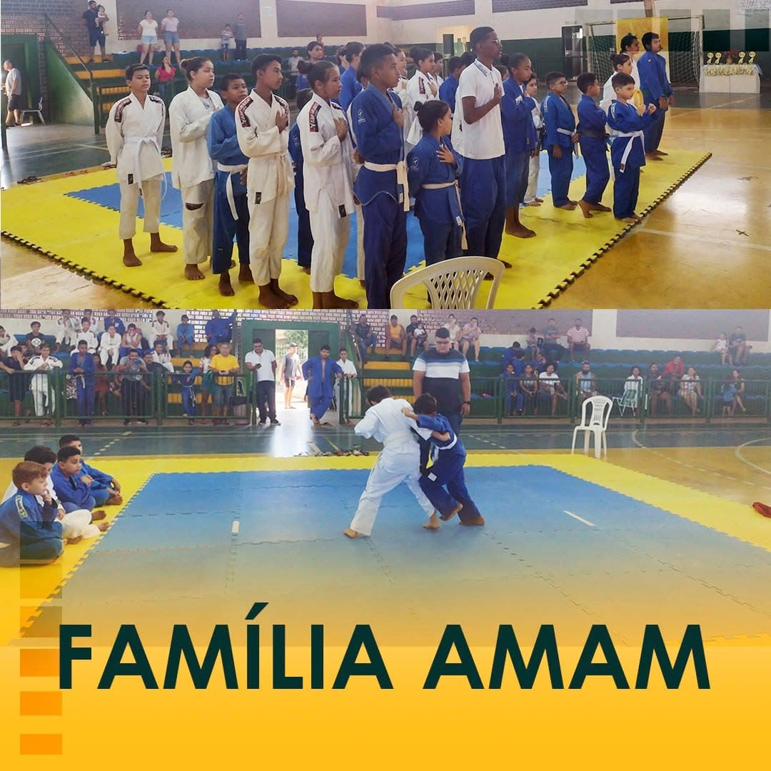 Família AMAM em eventos de Judô